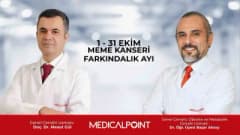 Medical Point Gaziantep Hastanesi uzmanları meme kanseri farkındalığı için açıklama yapıyor