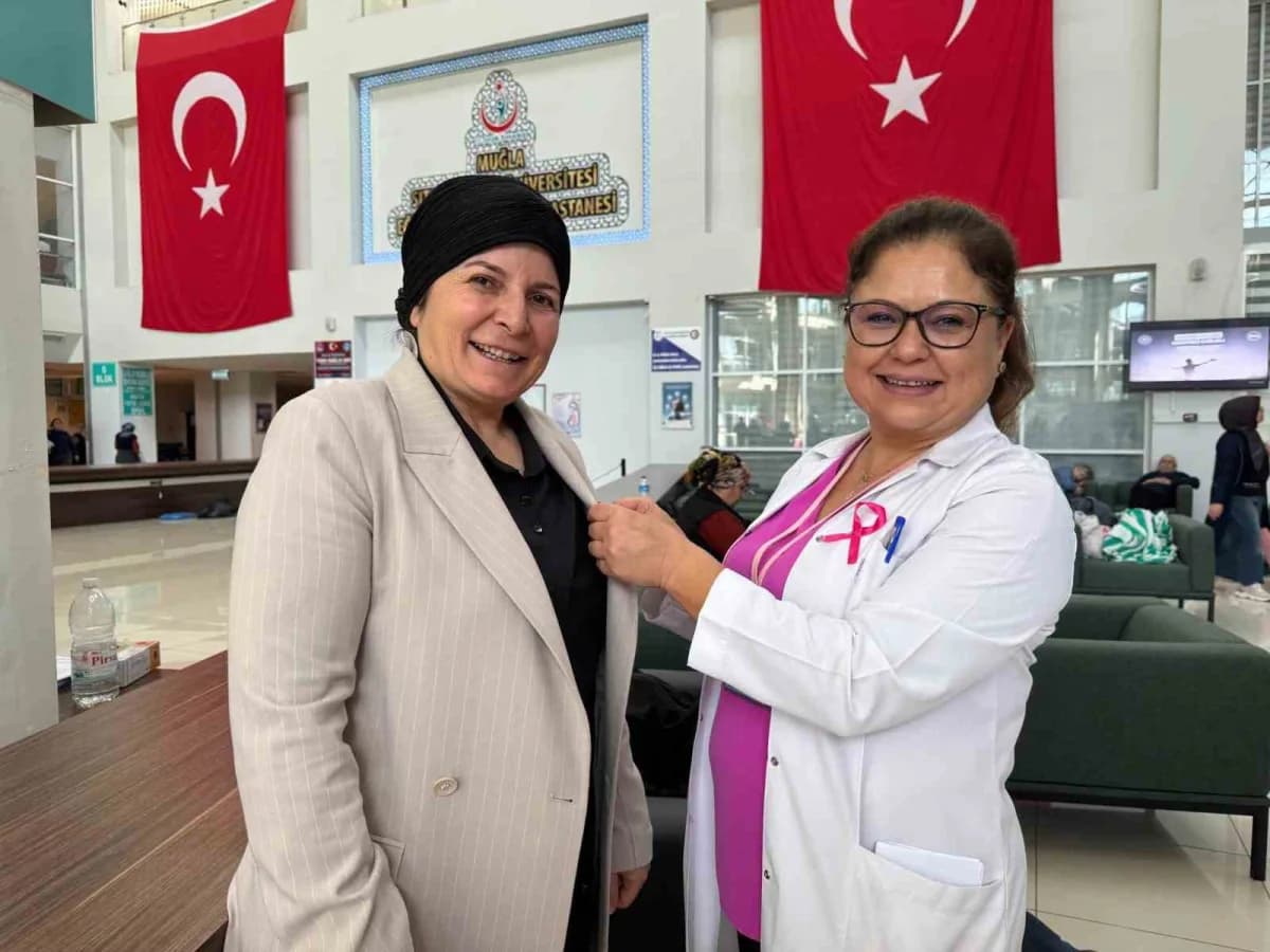Muğla’da Meme kanserine karşı Farkındalık etkinliği