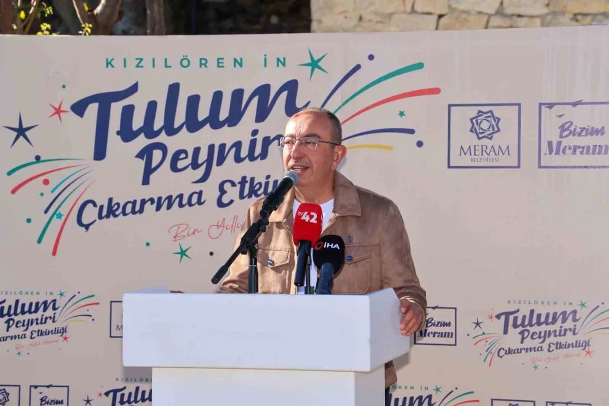 Meram Belediye Başkanı Mustafa Kavuş, "Bu yıl yaklaşık 400 ailemizin, toplamda 10 ton civarında peyn