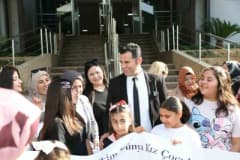 Mersin Akdeniz’de Dünya Kız Çocukları Günü etkinliğinde anne ve kızlar Cennet-Cehennem Ören Yerini ziyaret ediyor