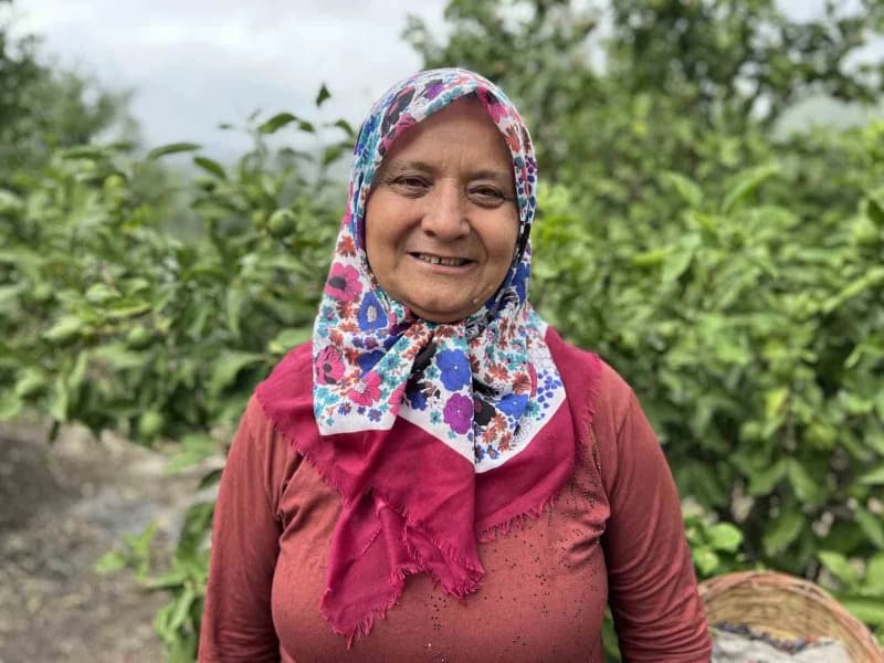 Mersin’de köy hayatını paylaştığı videolarla sosyal medyada yaklaşık 400 bin takipçiye ulaşan 57 yaşındaki Naciye Şahin,
