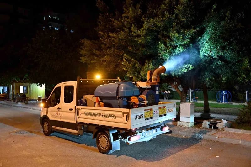 Mersin Büyükşehir Belediyesi, halk sağlığını korumak ve zararlı canlılarla mücadele etmek amacıyla 1