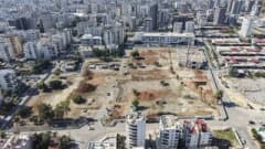 Mezitli Kent Meydanı projesinde çalışmalar sürüyor