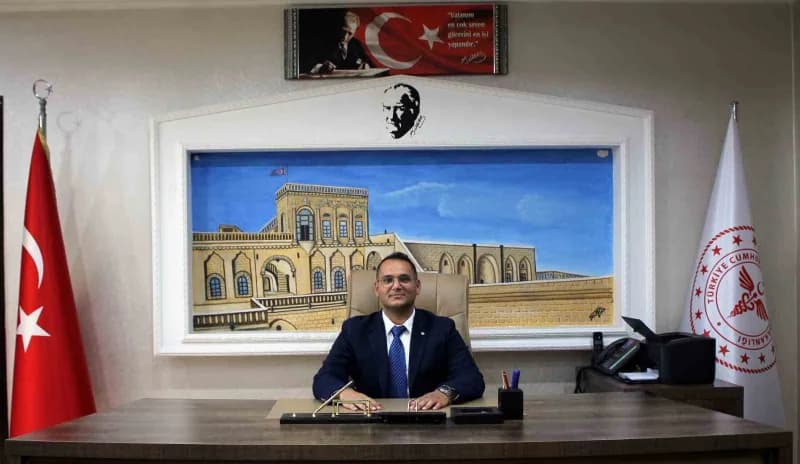 Midyat Devlet Hastanesi Başhekimi Uzm. Dr. Mehmet Burak Peköz