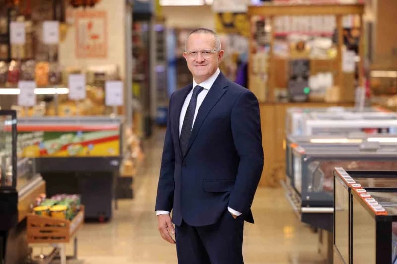 Migros’un Aydın Koçarlı’da kurduğu et ırkı damızlık hayvan çiftliğinde büyükbaş hayvanlar ve modern ahırlar