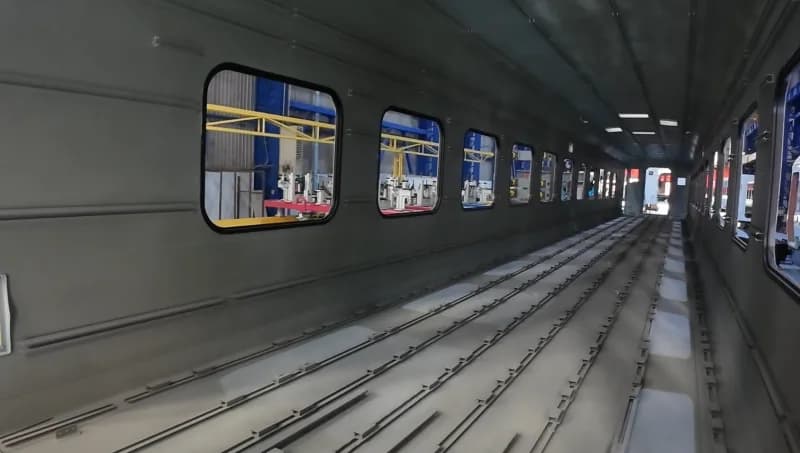 Ulaştırma ve Altyapı Bakanı Abdulkadir Uraloğlu, yerli ve Milli imkanlarla geliştirilen Milli Hızlı Tren’in ikinci setin