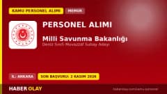 Milli Savunma Bakanlığı Deniz Kuvvetleri Komutanlığı 2026 deniz sınıfı muvazzaf subay alımı ilanı