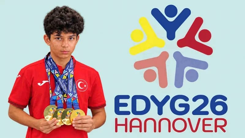 MTK öğrencisi Rüzgar Alp Yalçınkaya’dan masa tenisinde Avrupa’da tarihi başarı
