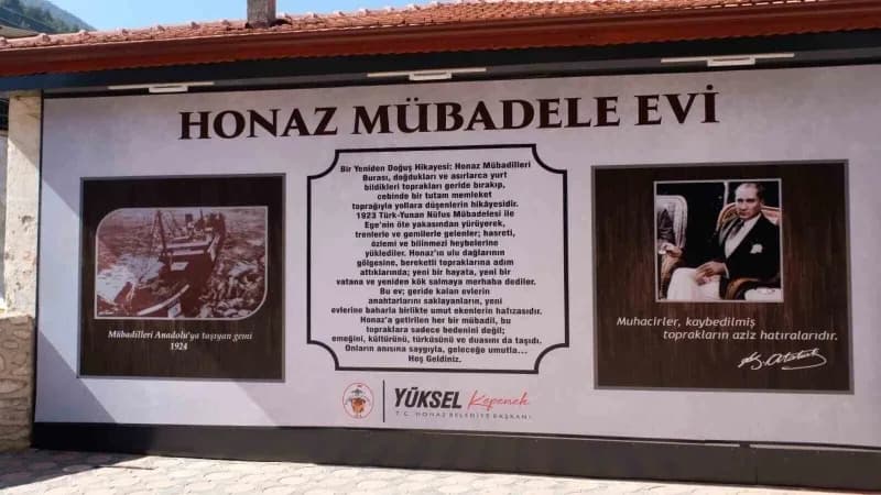 Denizli’nin Honaz ilçesinde, 1924 yılında Yunanistan’dan Türkiye’ye gelen mübadillerin hatıralarını yaşatmak amacıyla Ho
