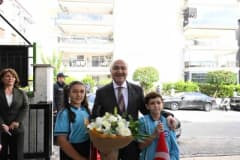 Denizli’de Müftü Ahmet Hulusi Efendi Projesi lansmanında öğrenciler ve yetkililer