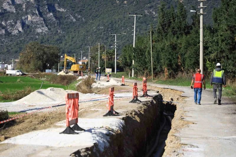 MUSKİ, Milas Ören’i kanalizasyona kavuşturdu