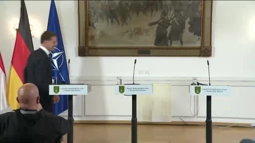 NATO Genel Sekreteri Mark Rutte Almanya Münster’de 1. Alman-Hollanda Kolordusu’nu ziyaret ederken