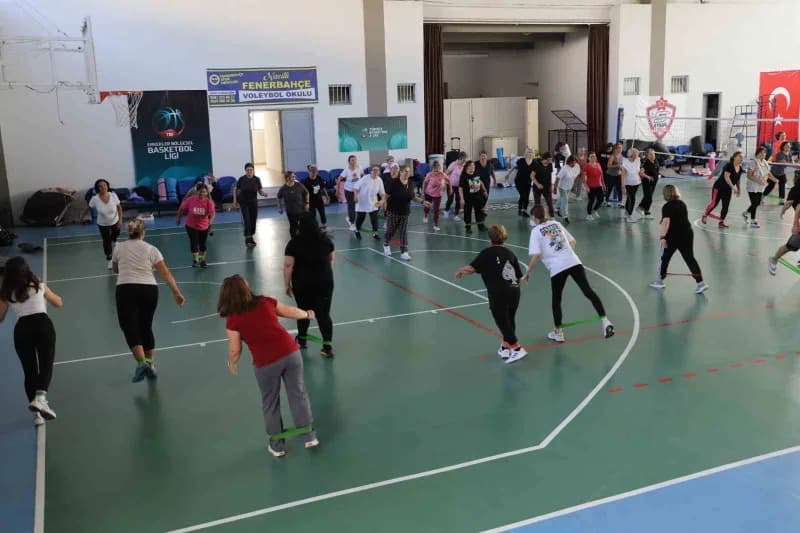 Nazilli’de Sabah Sporları başladı