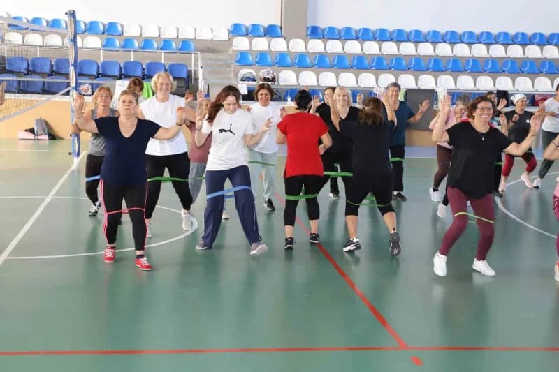 Nazilli’de Sabah Sporları başladı