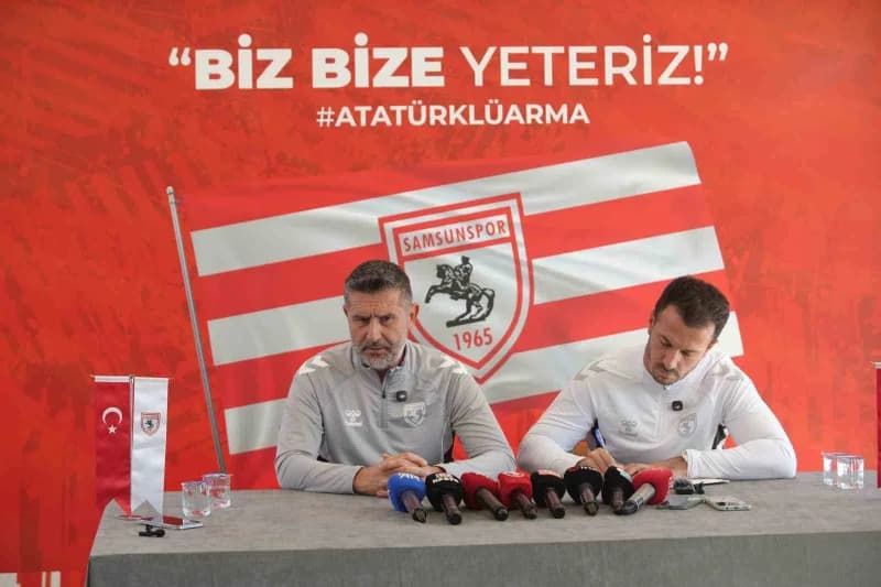 Samsunspor Teknik Direktörü Nenad Bjelica, ilk defa kötü bir gidişatta olan takımın başına gelmediği