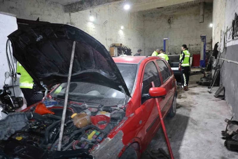 Nevşehir'de aracıyla drift atarak Trafik güvenliğini tehlikeye atan sürücü, Polis ekiplerinin titiz çalışması sonucu yak