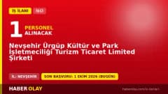 Nevşehir Ürgüp Kültür ve Park İşletmeciliği büro işçisi personel alımı ilanı başvuru detayları
