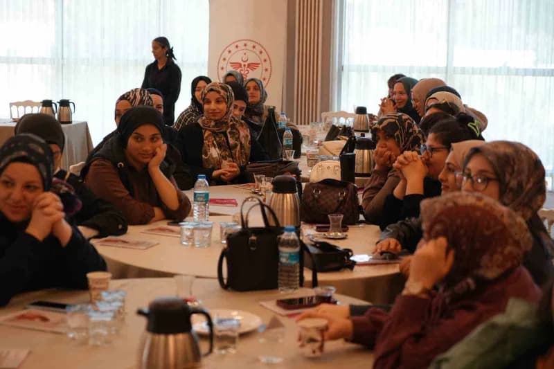 Samsun’un Canik ilçesinde, 1-7 Ekim Normal Doğum Haftası kapsamında Anne ve Bebek sağlığına yönelik bilgilendirme progra