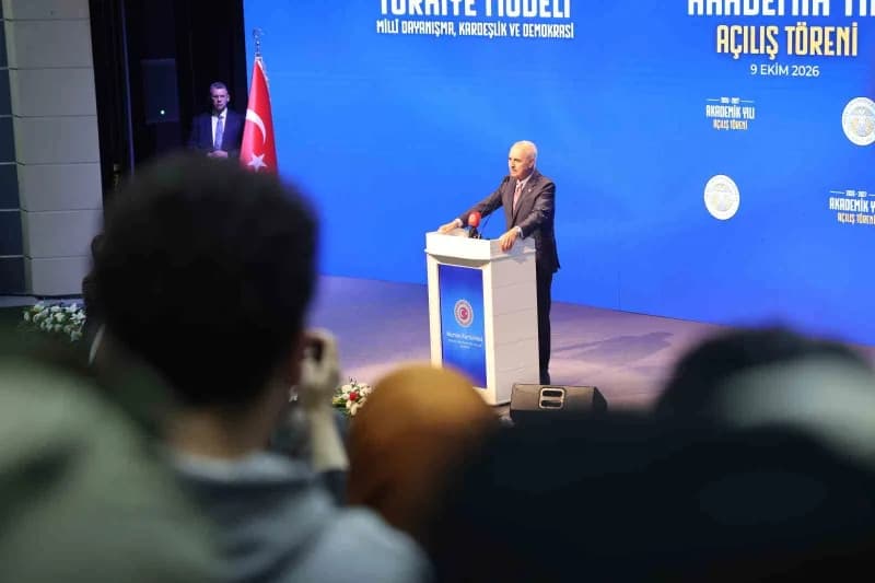 Türkiye Büyük Millet Meclisi Başkanı Numan Kurtulmuş
