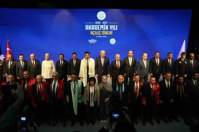 Selçuk Üniversitesinde (SÜ) 2026-2027 Akademik Yılı Açılış Töreni Türkiye Büyük Millet Meclisi (TBMM) Başkanı Numan Kurt