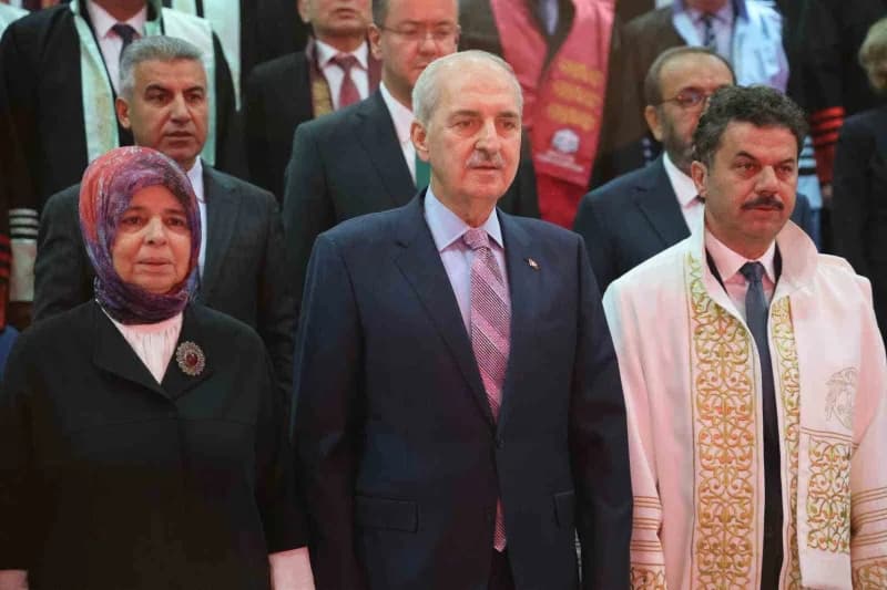 Selçuk Üniversitesinde (SÜ) 2026-2027 Akademik Yılı Açılış Töreni Türkiye Büyük Millet Meclisi (TBMM) Başkanı Numan Kurt