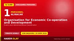 OECD Paris ofisinde Event and Administrative Coordinator pozisyonu için personel alımı ilanı