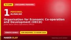 OECD Paris ofisi ve Junior Back Office Operations Officer pozisyonu için personel alımı ilanı