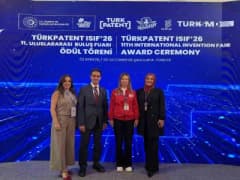 OMÜ Teknoloji Transfer Ofisi destekli projeler ISIF’26 Uluslararası Buluş Fuarı’nda madalya aldı