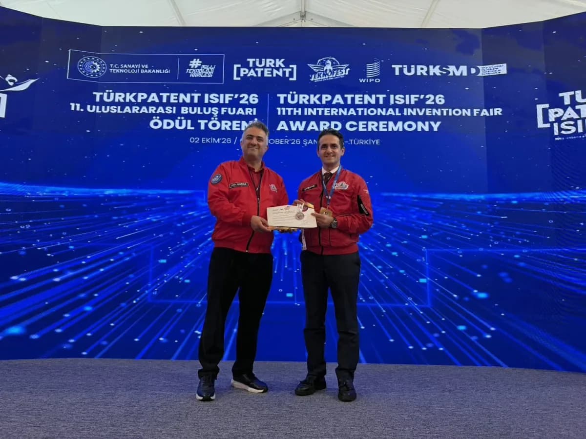 Türk Patent ve Marka Kurumu Başkanı Prof. Dr. Muhammed Zeki Durak (Solda)