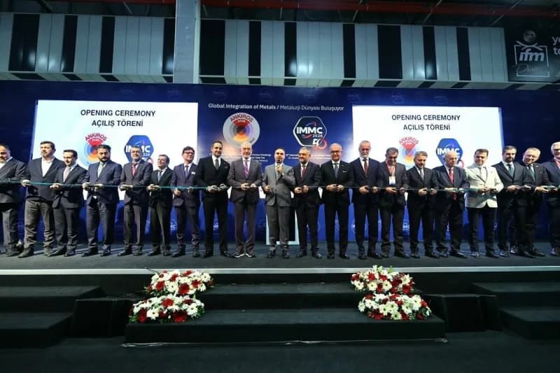 Sanayi ve Teknoloji Bakanı Mehmet Fatih Kacır, ANKIROS 2026 Fuarı ve 23. Uluslararası Metalurji ve M