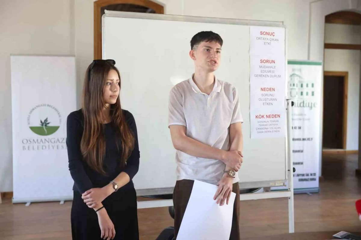 Osmangazi Belediyesi’nin Avrupa Birliği hibe desteğiyle yürüttüğü "Osmangazi Gençlik Gıda Politikaları Laboratuvarı Proj