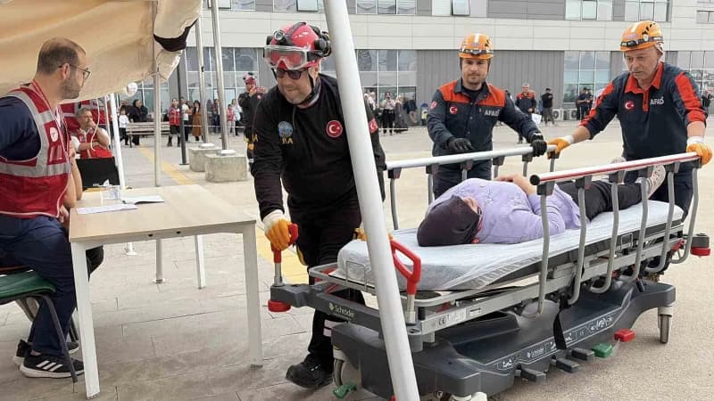 Osmaniye’de hastanede patlama, kimyasal sızıntı ve yangın tatbikatı