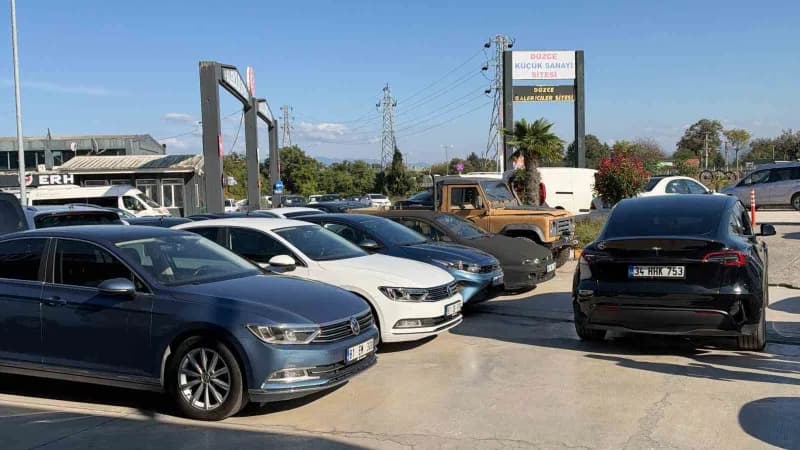 Düzce'de otomotiv piyasasında elektrikli ve LPG’li araçlara artan ilgi