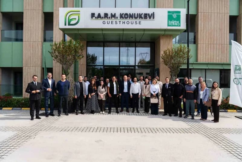 İznik Gölü kıyısında doğayla iç içe HEKTAŞ F.A.R.M tesisinin konaklama ve etkinlik alanları
