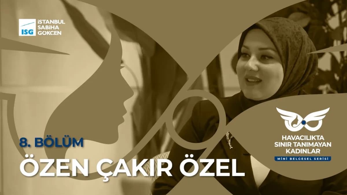 İstanbul Sabiha Gökçen (ISG) Uluslararası Havalimanı’nın "Havacılıkta Sınır Tanımayan Kadınlar" belg