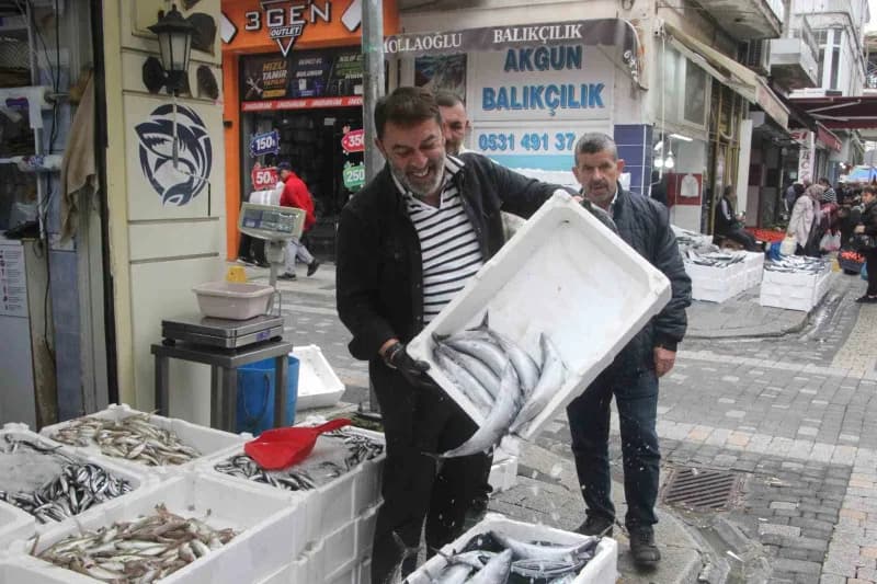 Karadeniz'de palamut avının bollaşmasıyla birlikte fiyatlar yarı yarıya düştü. Yaklaşık 800-900 gram ağırlığındaki palam