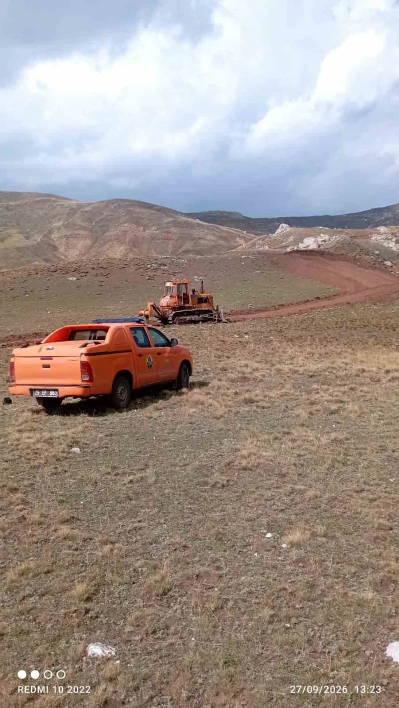 Tekman’ın uzun süredir gündeminde olan ve ilçenin Erzurum’a ulaşımını kısaltması hedeflenen Palandöken Tüneli için sahad