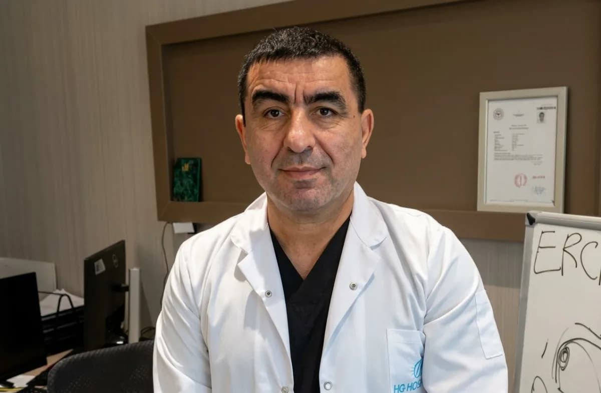 HG Hospital’da Doç. Dr. Bahtiyar Muhammedoğlu pankreas hastalıklarında erken tanı ve tedavi yöntemlerini anlatıyor