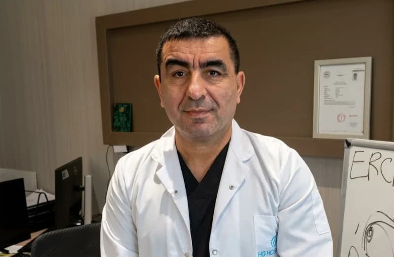 HG Hospital’da Doç. Dr. Bahtiyar Muhammedoğlu pankreas hastalıklarında erken tanı ve tedavi yöntemlerini anlatıyor