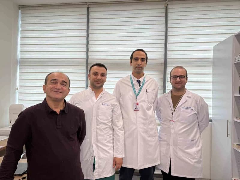 (Soldan sağa) Prof. Dr.ethem Güneren, dr suat genç, Op. Dr. Mehmet Fatih Çamlı, ve dr. Can ege yalçı