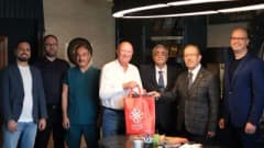 Prof. Dr. Christophe Mathoulin Bursa'da IWC-BURSA TÜRKİYE merkezini ziyaret ederken