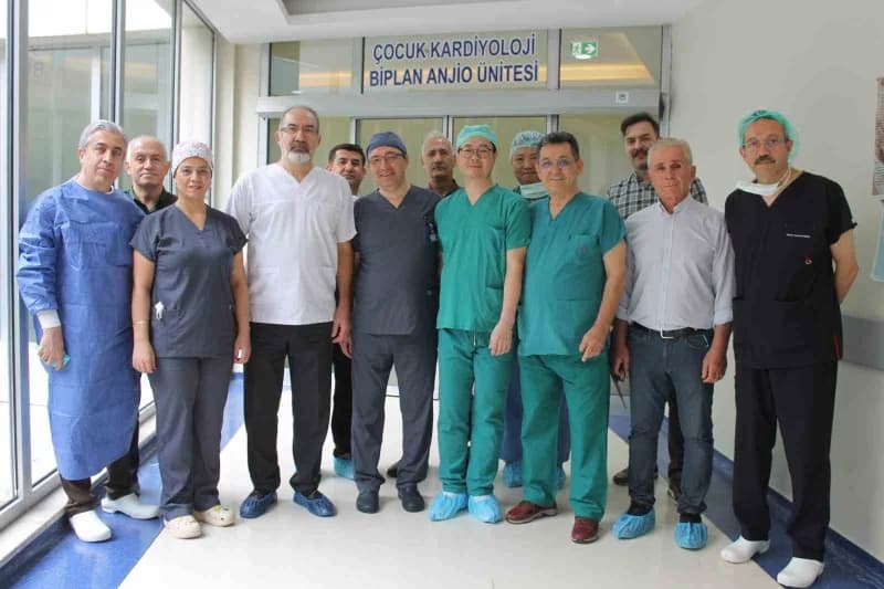 Çocuk kalp tedavisinde Türkiye’de bir İlk GAÜN’de gerçekleştirildi