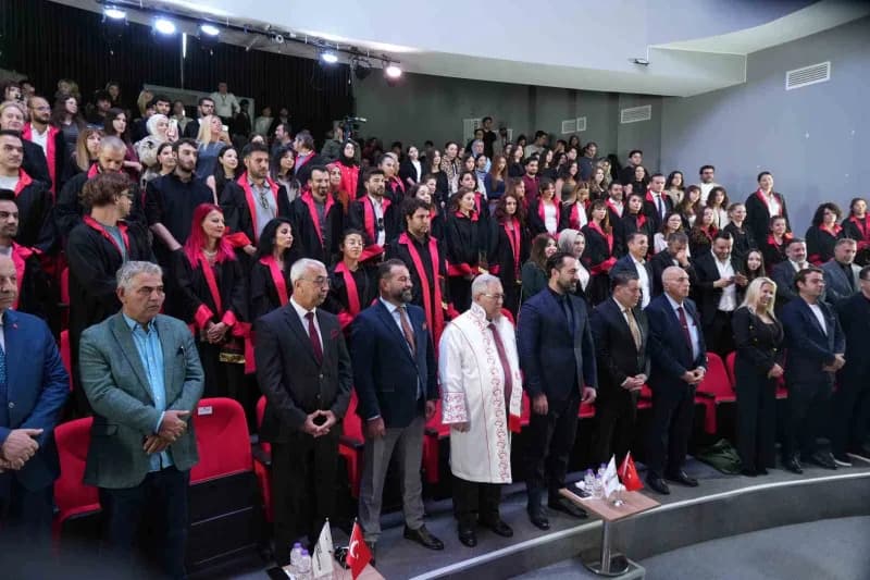 Antalya Belek Üniversitesinde düzenlenen törende DAP Holding Yönetim Kurulu Eş Başkanı Rafet Yılmaz’