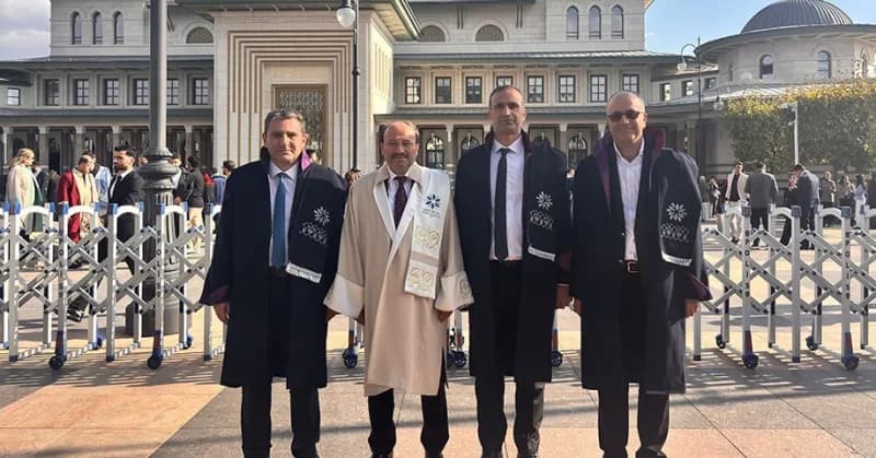 Erzurum Teknik Üniversitesi (ETÜ) Rektörü Prof. Dr. Bülent Çakmak, Cumhurbaşkanlığı Külliyesi Beştepe Millet Kongre ve K