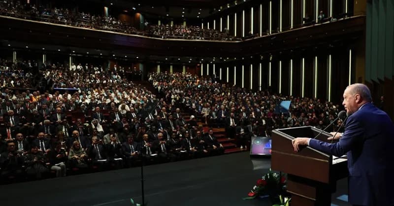Erzurum Teknik Üniversitesi (ETÜ) Rektörü Prof. Dr. Bülent Çakmak, Cumhurbaşkanlığı Külliyesi Beştepe Millet Kongre ve K