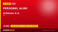 Rize Arbelsan A.Ş. işçi alımı için başvuru adresi ve tarih bilgisi