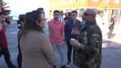 Rize’de düzenlenen Atmaca Şenliği’nde öğrenciler atmacacılık kültürünü deneyimliyor