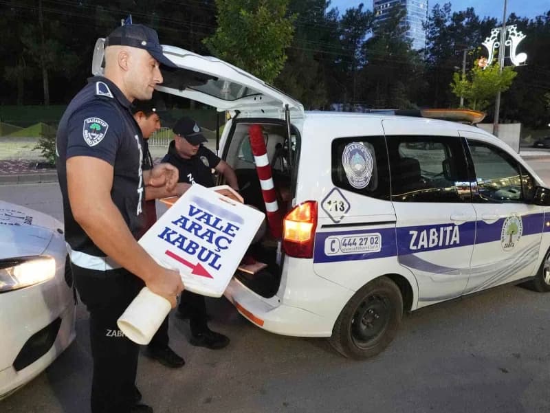 Başkan Yılmaz’dan vale denetimi