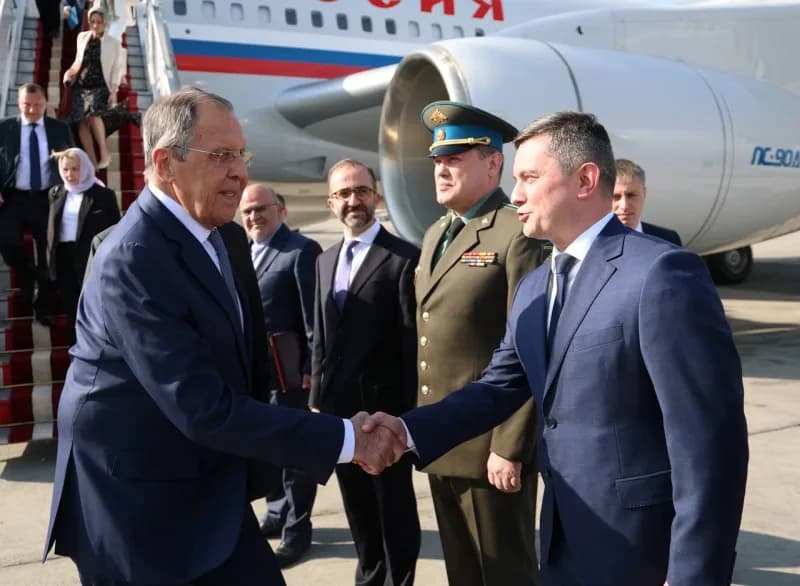 Rusya Dışişleri Bakanı Lavrov İran’da