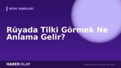 Rüyada Tilki Görmek Ne Anlama Gelir?